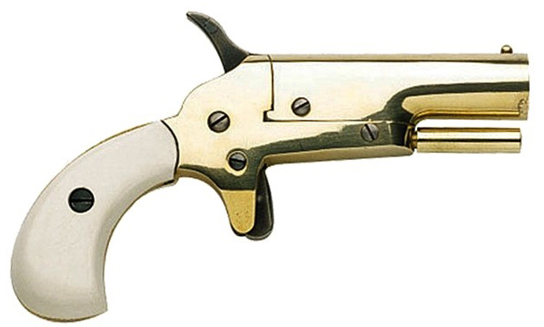 Vest Pocket Derringer .31 cal. Simulated Ivory/Brass P1381