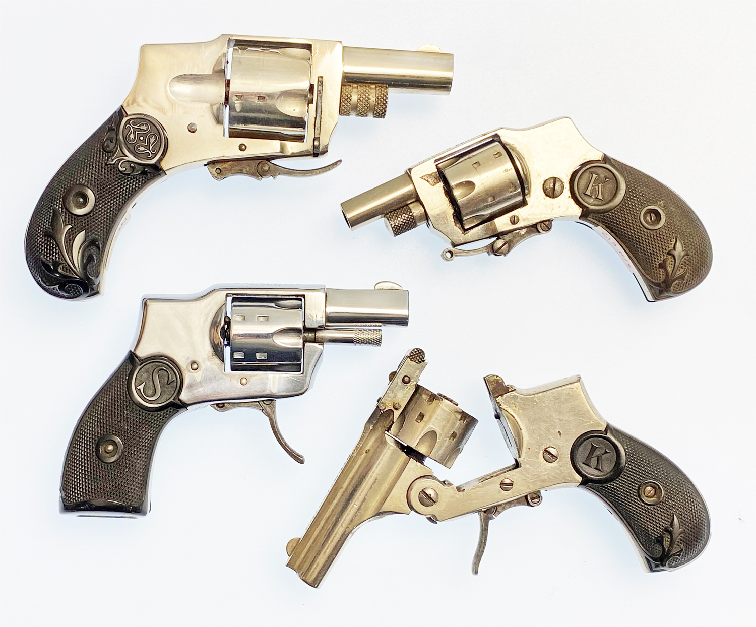 Small Frame Baby Hammerless Revolvers