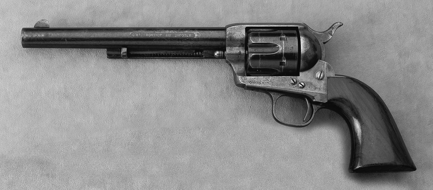 SAA Frontier Six-Shooter with Etched Barrel 1878-1882