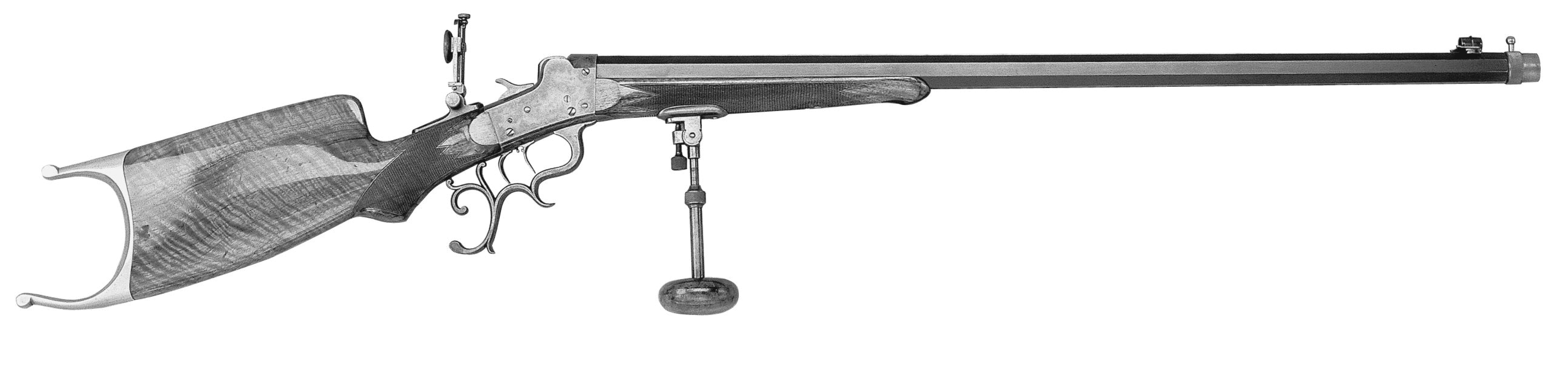 Remington-Hepburn No. 3 Schuetzen Match Rifle