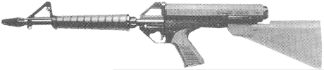 Calico M-101 Solid Stock Carbine