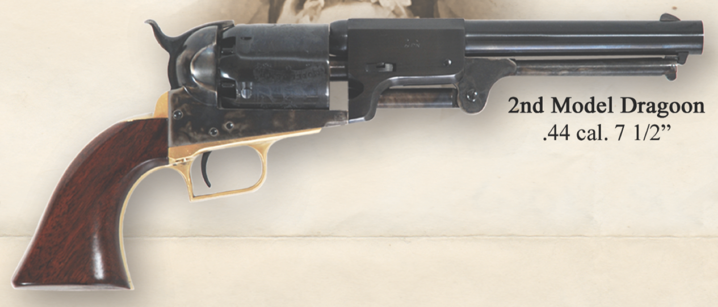 2nd Model Dragoon .44, 7 1/2