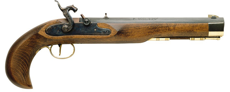 Kentucky Pistol .50 cal Percussion Select Hardwood/Blued P1060