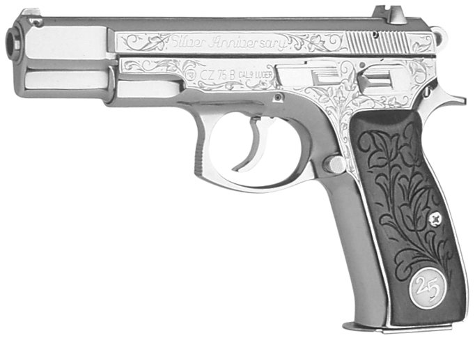 CZ 75 Silver Anniversary