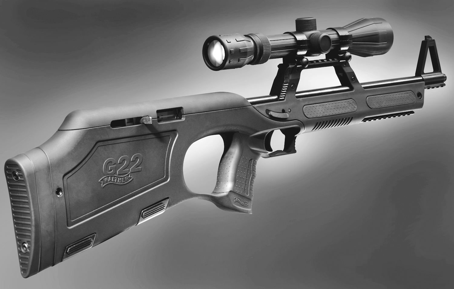Package A1 with Walther rifle scope