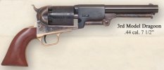 3rd Model Dragoon Civilian .44, 7 1/2