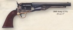 1860 Army Cut For Stock