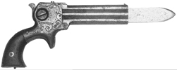3-Barrel Derringer
